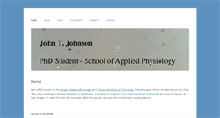 Desktop Screenshot of johnjohnson.info