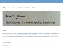 Tablet Screenshot of johnjohnson.info